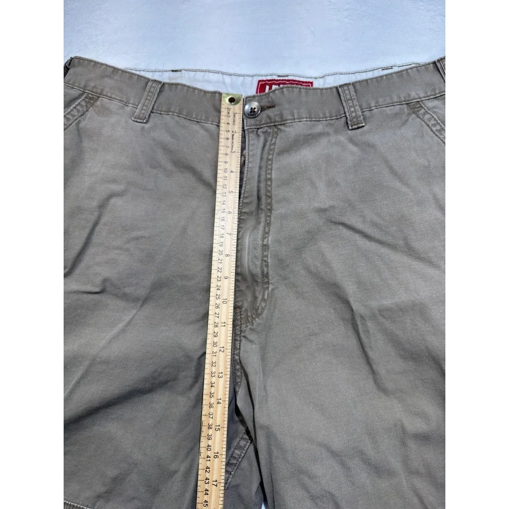 Levis Cargo Shorts Mens‎ 38 Beige 12 Inch Inseam Pockets Casual Cotton Utility